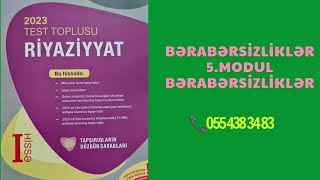 Modul bərabərsizliklər yeni test toplusu 2023 riyaziyyat [upl. by Boardman]