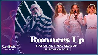 RunnersUp in National Final Season Eurovision 2022 [upl. by Lefkowitz]