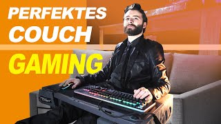 Die PERFEKTE Couch Gaming LÖSUNG  nerdytec Couchmaster CYCON² [upl. by Okoyik778]