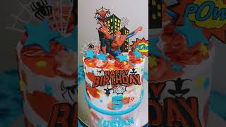 SPIDERMAN cake design [upl. by Attesor509]