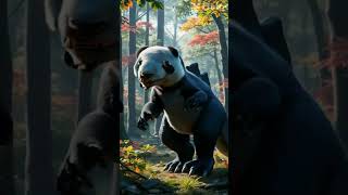 Pandasaurus The Ultimate Crossover aiimage animals dinosaur creation [upl. by Christianna842]