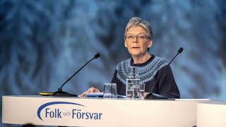 quotVi ser vad som pågår men förstår vi konsekvensernaquot  Gudrun Persson FOI [upl. by Eirojram]