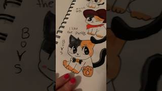 Lizzoboys✨trend trendingshorts edit art thistookforever artist cats lizzo drawing [upl. by Toland466]