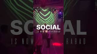 Mindspace SOCIAL the first SOCIAL in Hyderabad is now Open nightlife [upl. by Ardussi]