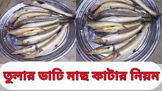 Simple rules for cutting dati fishডাটি মাছ তুলার ডান্ডি মাছ কাটার নিয়ম খুব সহজে [upl. by Seira]