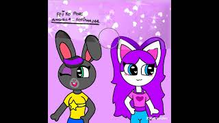 😎😸Desenhei a Angela e a Becca😸😎 ibispant art angela becca likeforlikes subscribetomychannel [upl. by Doner529]