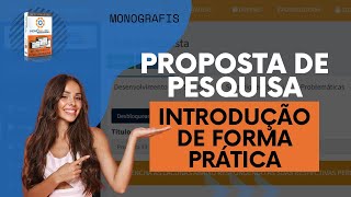 Proposta de Pesquisa do Monografis Tudo o que você precisa para escrever uma introdução de TCC [upl. by Benjie337]