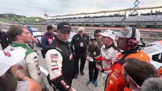 Sage Karam and Parker Kligerman Not Happy with Each Other After COTA Xfinity [upl. by Akitan]