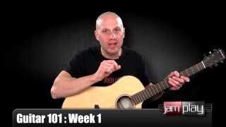 Guitar 101 Week 1  Solid Foundation Primer [upl. by Hayyim]