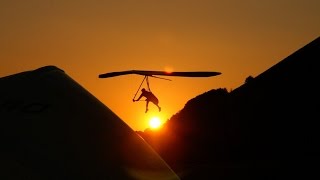 Hang gliding Toplanding compilation Monte Cucco [upl. by Dewie]