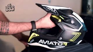 CAPACETE AIROH AVIATOR 3 PRIMAL FULL CARBON [upl. by Pappas]