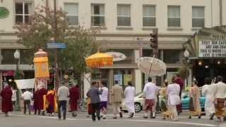 Tipitaka Chanting and Peace Walk Berkeley 2014 [upl. by Akinyt356]