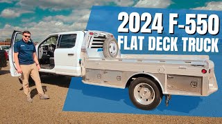 2024 F550 Flat Deck Truck Package  Series 4000 Aluminum Deck  InStock amp ReadytoRoll [upl. by Flatto]