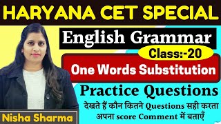 ENGLISH GRAMMAR CLASS FOR ALL EXAMS BY NISHA SHARMA ACHIEVERS ACADEMYY [upl. by Curr]