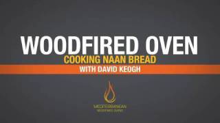 DIY woodfired pizza oven  Cook Naan Bread [upl. by Yssim]