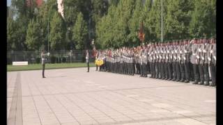 National anthem of Pakistan played at the visit COAS in Berlin [upl. by Delastre]