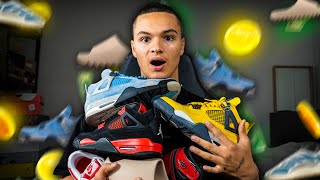 JACHÈTE ET JE VENDS 20 PAIRES DE SNEAKERS EN 48H [upl. by Ahsinuq622]