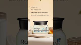 Raaga Detan Cream  raagaprofessional skincare tanremoval skincareroutine raagadetan beauty [upl. by Assereht822]