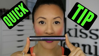 Keep Your Eyeliner On Your Waterline ALL DAY Using Mascara [upl. by Nylave]