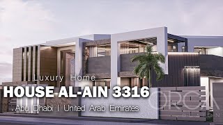 Amazing Modern Luxury House in Abu Dhabi  HOUSE ALAIN 3316  840 m2  United Arab Emirates  ORCA [upl. by Naiva]