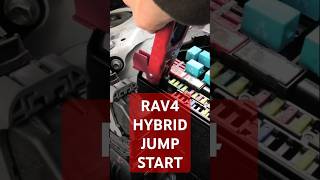 Toyota RAV4 Hybrid Jumpstart 2024rav4 2023rav4 2022rav4 2021rav4 2020rav4 2019rav4 [upl. by Gavini837]