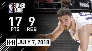 Svi Mykhailiuk Full Highlights vs 76ers 20180707 NBA Summer League  17 Pts 9 Reb [upl. by Agnola]