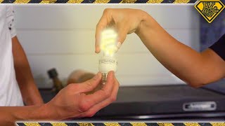 Powering a Lightbulb With Your Hand [upl. by Faber]