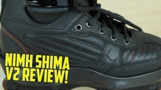 Nimh Shima V2 Aggressive Skates Review  Skatescouk [upl. by Adiel247]