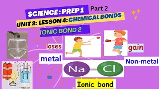 Science prep1unit1 less4Chemical bondsionic bond part1 20242025 1st term [upl. by Denzil472]