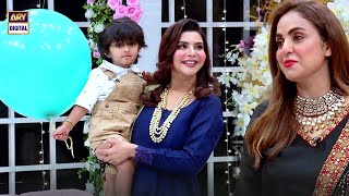 Please Welcome Nadia Khan With His Son Kinu GoodMorningPakistan [upl. by Nyraf]