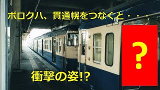 【113系】初期型クハ111が貫通幌をつないだ時の光景が衝撃的すぎる [upl. by Sigler]