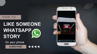 How to Like Someone Whatsapp Status [upl. by Onoitna]