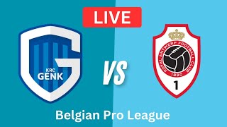 Racing Genk vs Royal Antwerp Live Voetbaluitslagen  Belgische Pro League  2024 [upl. by Hanonew]