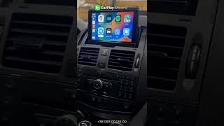 Apple CarPlay Mercedes C Class W204 [upl. by Arther889]