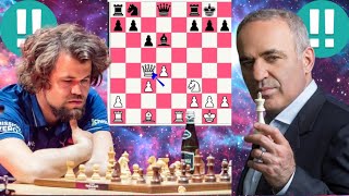 Epic chess game 506 Garry Kasparov vs Magnus Carlsen [upl. by Ynad215]