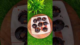 Dual flavour Oreo Orange Muffins in appam pan 🧁 shorts trending [upl. by Lahpos410]