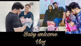 Alhamdulillah hamare ghar Allah ki rehmat aai quot💖Baby welcome❤️ newbornbaby [upl. by Anelaf]