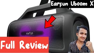 Earfun Uboom X Review  Earfun Uboom X Price  Earfun Uboom X Bluetooth Speaker [upl. by Ennadroj]