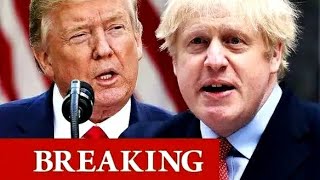 Britain to start official US trade talks NEXT WEEK Boris gives the goahead for Brexit [upl. by Asilrahc886]