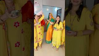 Haldi ke liye taiyar ho gaye 🥰trendingshorts haldiceremony viralvideo krishnadevi [upl. by Ynohtnaeoj374]