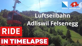 Luftseilbahn LAF Adliswil  Felsenegg Stallikon Switzerland [upl. by Alimrahs374]