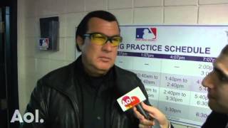 Interview mit Steven Seagal oet de Melderse 2 [upl. by Filip]