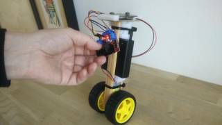 Self balancing almost robot on Microbit [upl. by Mariquilla262]