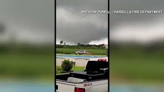 Tornado spotted in North Carolina on Wednesday [upl. by Marchak]