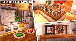 El mejor Mod de Decoracion para Minecraft 121 Furniture Refurbished [upl. by Alidis]