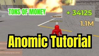 Anomic Easy Money Method  ROBLOX [upl. by Osicnarf]