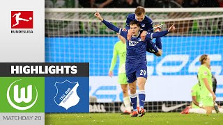 German Top Talent Scores Again  Wolfsburg  Hoffenheim 22  Highlights  MD 20 – Bundesliga 2324 [upl. by Eniksre]