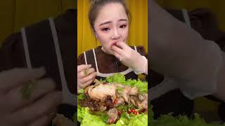 ASMR MUKBANG Sizzling Spicy Pork Belly with Irresistible Crunch Sounds 🎧🔥🥩 ASMRfood mukbang [upl. by Rickey]