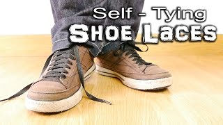 SelfTying Shoe Lace Trick [upl. by Orodoet]