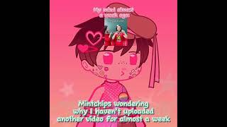 MAYUMIMINTY My mind almost a week ago TRIGGER WARNING Misophonia gachafyptrend [upl. by Crystie973]